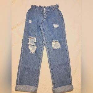 Forever 21 Paperbag Denim Jean